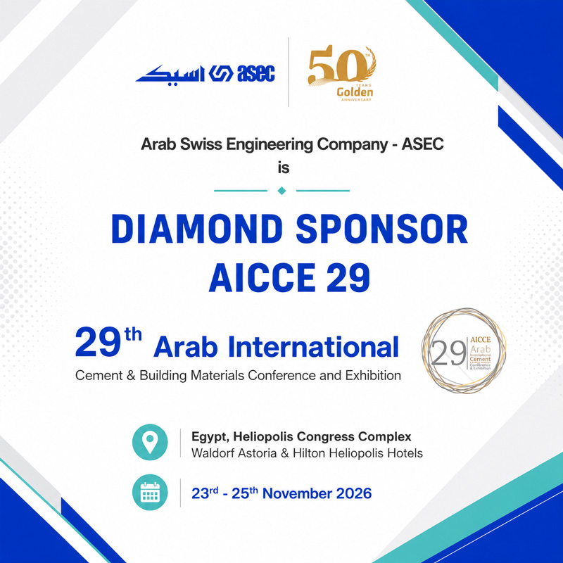 ASEC Participates as a Diamond Sponsor at AICCE29, Showcasing Integrated Cement Plant Solutions