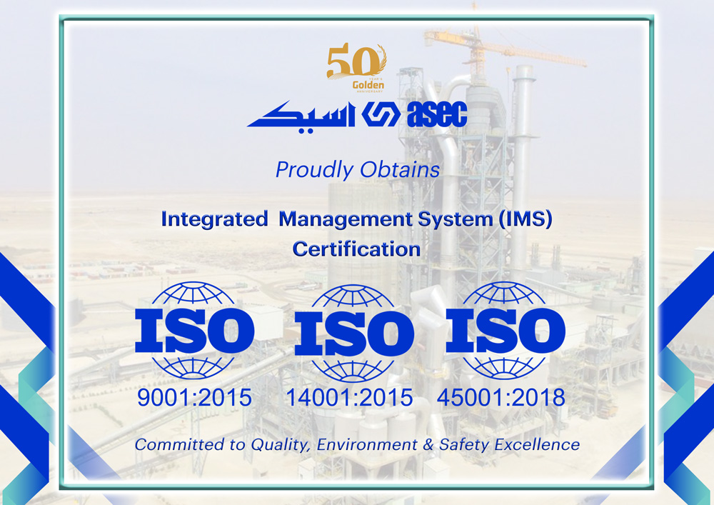 ASEC Successfully Obtains Integrated Management System (IMS) Certification